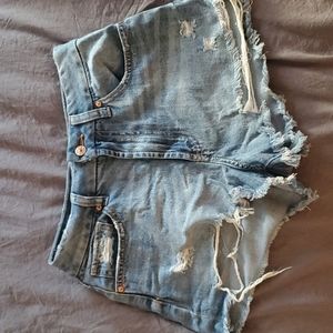 High Rise Booty Shorts